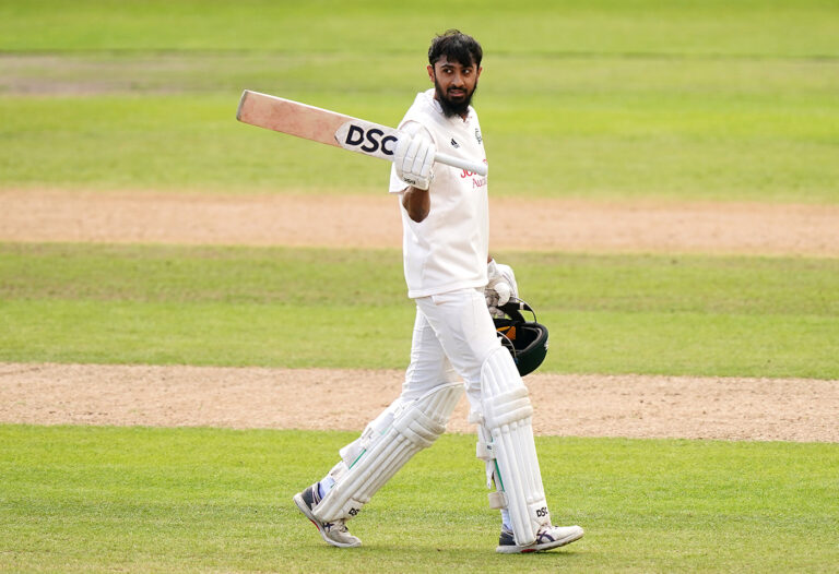 Haseeb Hameed breaks hundred drought against his boyhood Lancashire