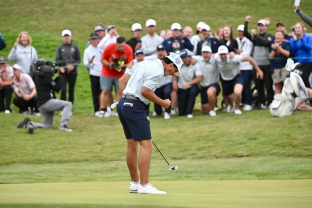 Haskins winner Jackson Koivun wins in extras, sends Auburn to national championship match against Florida State