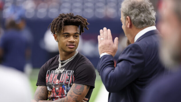 Houston Texans wide receiver Tank Dell is at OTAs proving to everyone he is super healthy