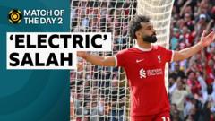 How 'electric' Salah 'had a point to prove' against Spurs