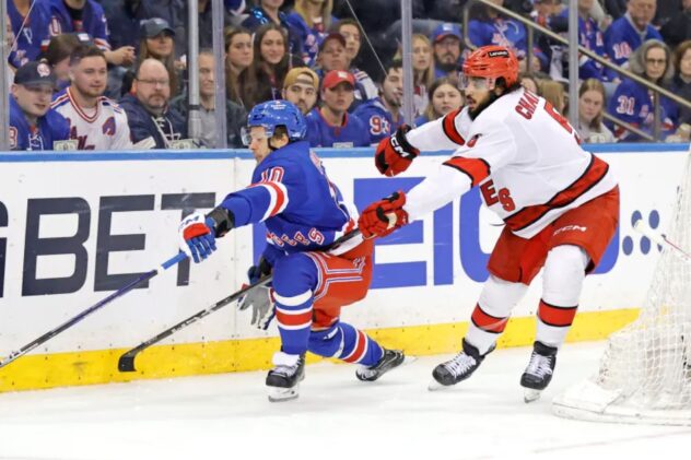 Hurricanes have made it a series with Rangers: ‘A dogfight right now’