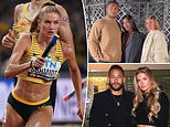 Inside the glamorous life of 'world's sexiest athlete' Alica Schmidt after her Paris Olympics qualification... with the track star already seen next to the likes of Neymar and Anthony Joshua