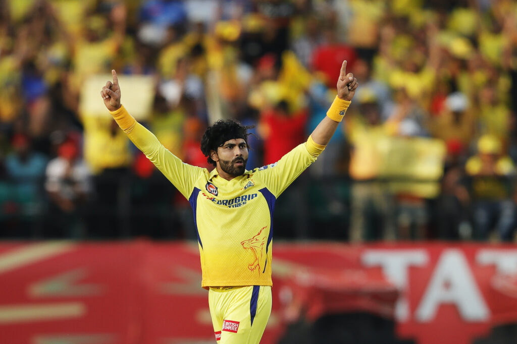 Jadeja stars with bat and ball as CSK climb to third