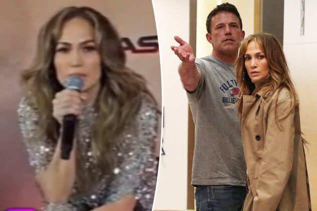 Jennifer Lopez shuts down reporter asking about Ben Affleck divorce rumors: ‘You know better’