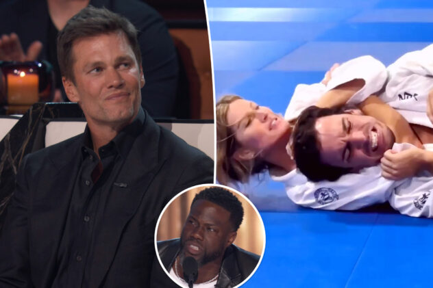 Kevin Hart roasts Tom Brady for Gisele Bündchen’s romance with jiu-jitsu trainer: ‘How did you not see this coming?’