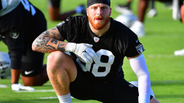 Las Vegas Raiders' Maxx Crosby is already letting the trash talk fly with an iconic line at OTAs
