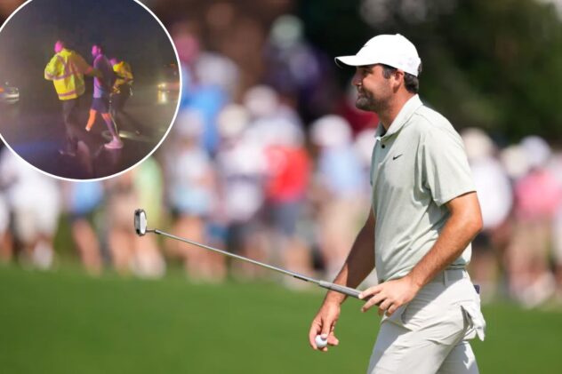 Louisville cop who arrested Scottie Scheffler blasts golfer’s lawyer after charges get dropped