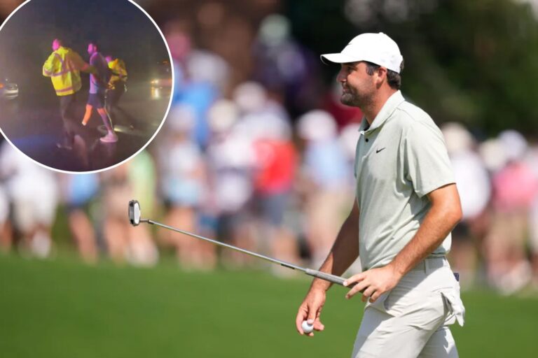 Louisville cop who arrested Scottie Scheffler blasts golfer’s lawyer after charges get dropped