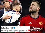 Luke Shaw delivers an injury update just weeks before England begin their Euro 2024 campaign as the Man United left back hits back at his critics