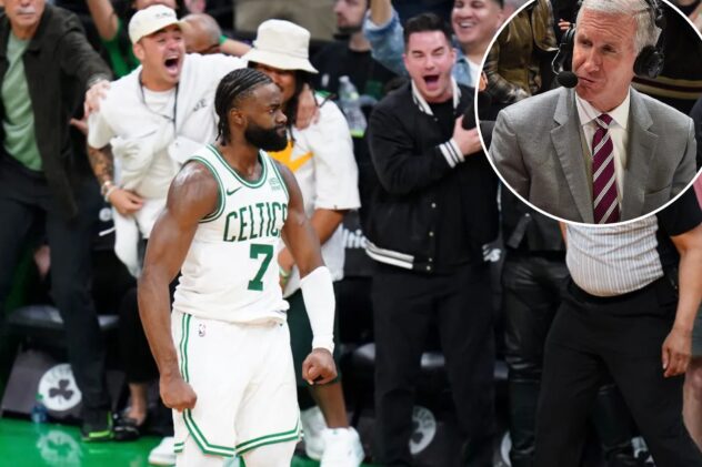 Mike Breen drops another double ‘bang’ in dramatic Celtics’ Game 1 win over Pacers