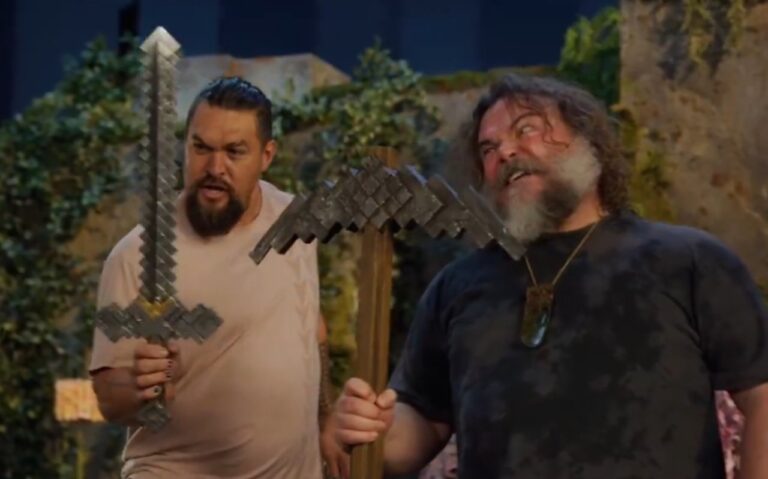 Minecraft Movie Stars Celebrate The Game's 15th Anniversary With Cake