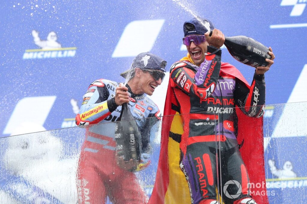 MotoGP French GP: Martin beats Marquez and Bagnaia in nail-biter
