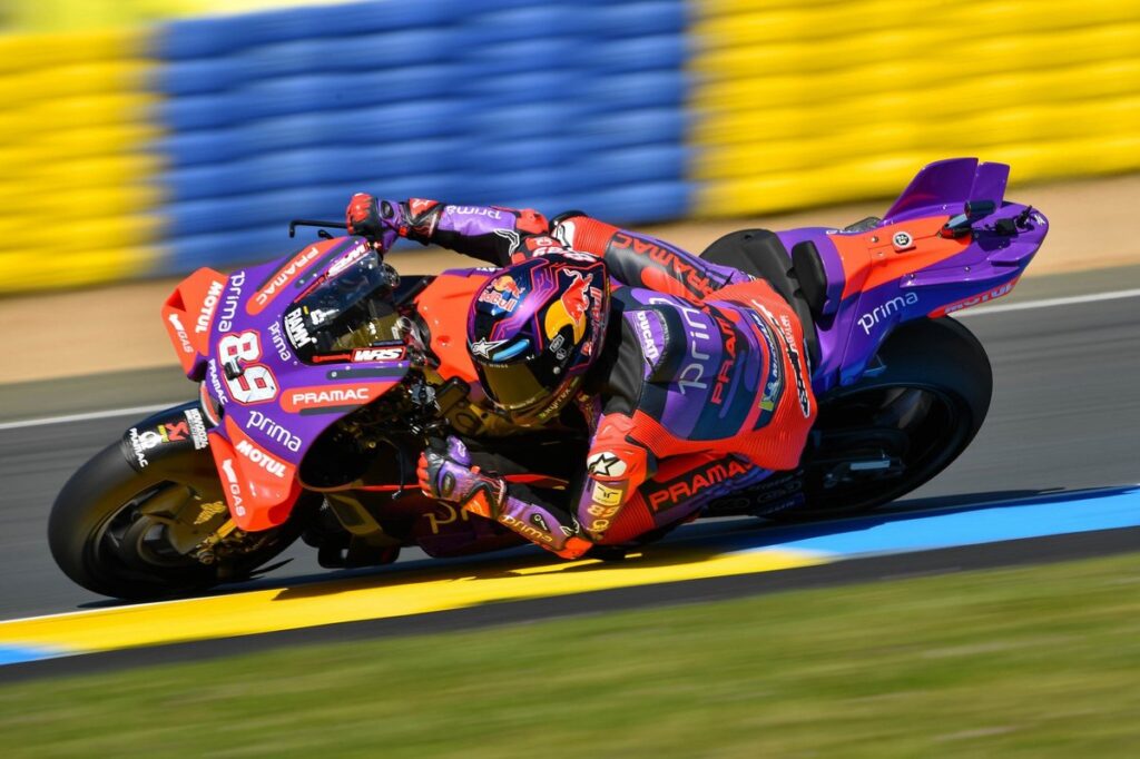 MotoGP French GP: Martin smashes lap record for pole in crash-strewn qualifying