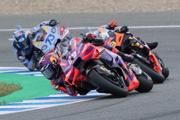 MotoGP Spanish GP: Martin wins demolition derby sprint from Acosta