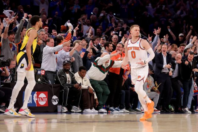 NBA Playoffs Final Score: New York Knicks open series with 121-117 win over the Indiana Pacers