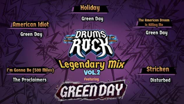 New Drums Rock DLC Adds Green Day, Disturbed & More