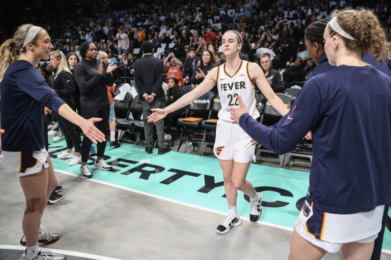 New York thrilled with first in-person experience hosting Caitlin Clark