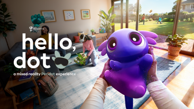 Niantic's Hello Dot Demo Gives You A Cute Mixed Reality Pet On Quest 3