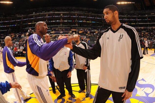 Open Thread: The Tim Duncan/Kobe Bryant ad used when they met in the Western Conference Finals