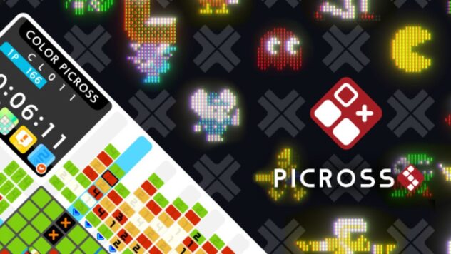 Pac-Man getting the Picross treatment in Namco Legendary Edition for Switch