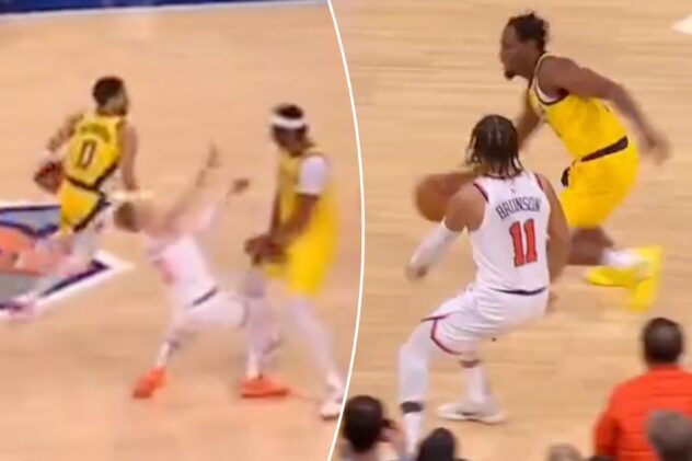 Pacers stew over controversial calls at end of loss to Knicks: ‘Can clearly see’