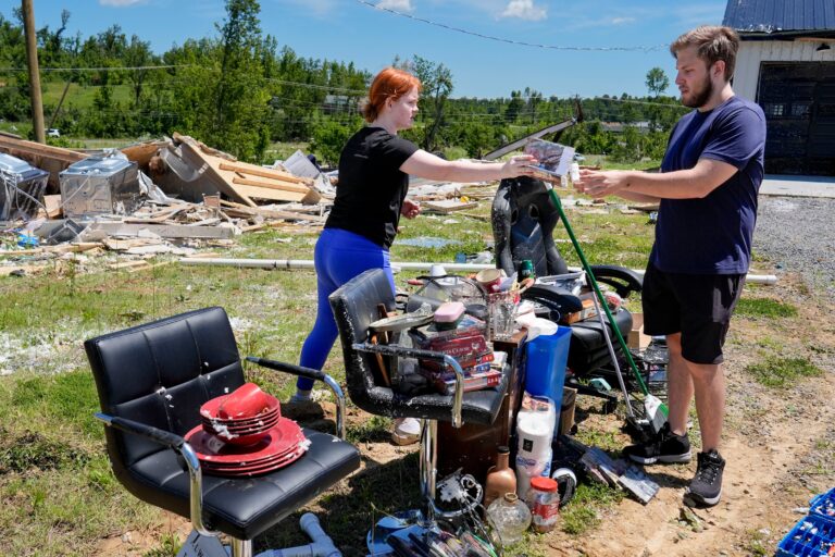 Power outages could linger for days after storms batter Texas again, leaving 1 dead
