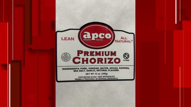 Public Safety Alert issued for possibly contaminated chorizo at H-E-B
