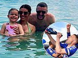 Rebekah Vardy shares family photos with husband Jamie and their children on luxury holiday amid rumours he could sign for Wrexham after Leicester City's Premier League success