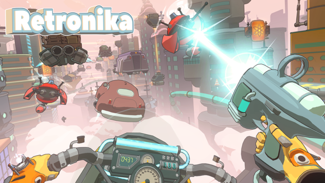 Retronika Mixes Futuristic Cycling With A VR FPS On Quest