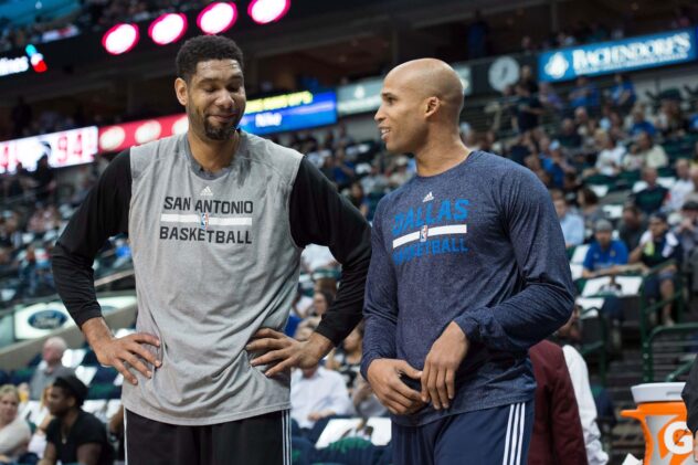 Richard Jefferson kicks off new show with hilarious interview of Tim Duncan