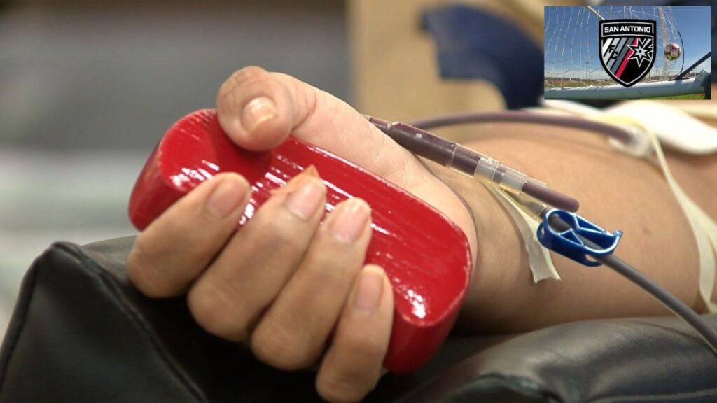 Score tickets to San Antonio FC game by donating blood on Memorial Day