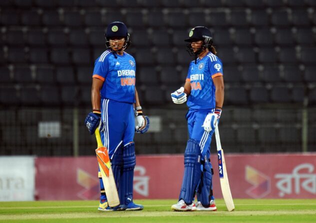 Spinners, Harmanpreet seal comfortable win for India in rain-hit match
