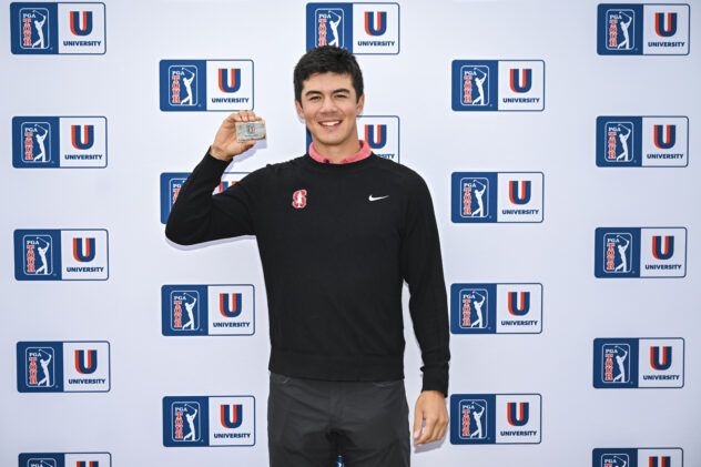 Stanford's Michael Thorbjornsen finishes first in 2024 PGA Tour University standings, earning a PGA Tour card through the 2025 season