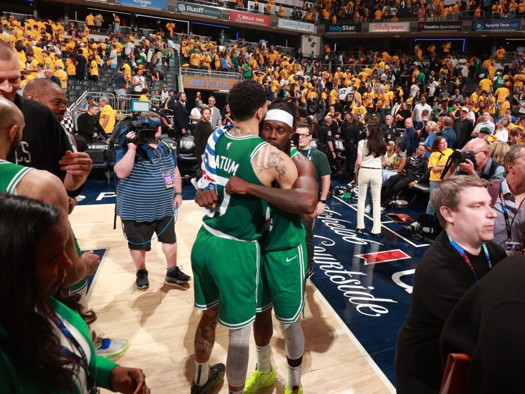 Tatum and Jrue Steal Game 3!