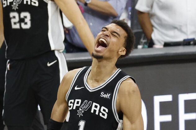 The basketball world celebrates Victor Wembanyama’s Rookie of the Year win