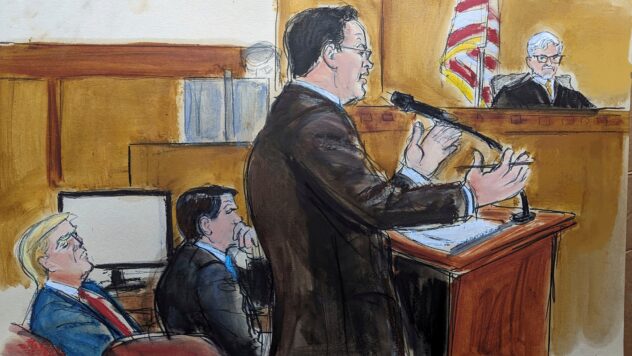 The Latest | Closing arguments in Trump's hush money trial could stretch into the evening