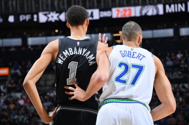 Victor Wembanyama comes in second for Defensive Player of the Year