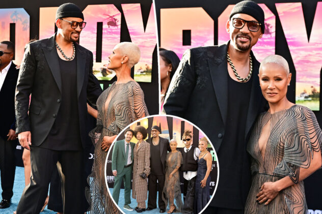 Will Smith and Jada Pinkett Smith cozy up on red carpet in first joint appearance since separation reveal