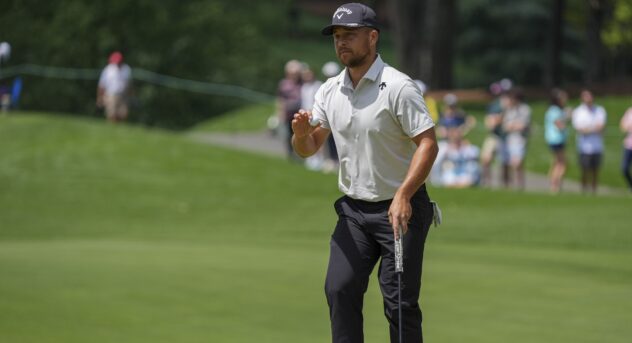 Xander Schauffele and Rory McIlroy duel atop the leaderboard on a busy Saturday at 2024 Wells Fargo Championship