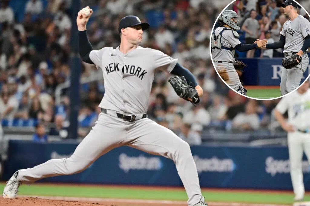 Yankees’ Clay Holmes hangs on for save despite lack of control