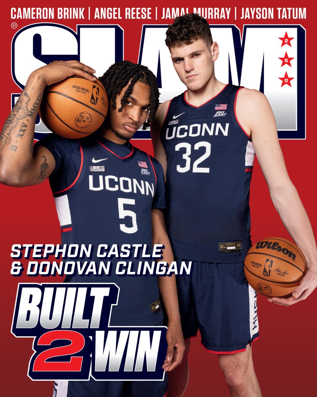 After Winning Back-to-Back Titles at UConn, Donovan Clingan and Stephon Castle are Ready to Make Waves in the NBA