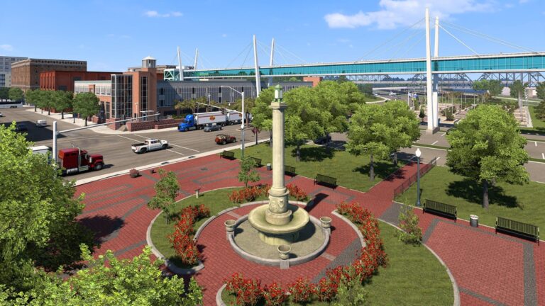 American Truck Simulator circles Iowa on the map as its next DLC destination
