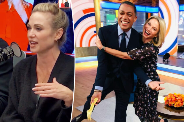 Amy Robach celebrates giving ‘zero f–ks’ after hitting ‘rock bottom’ amid T.J. Holmes affair fallout