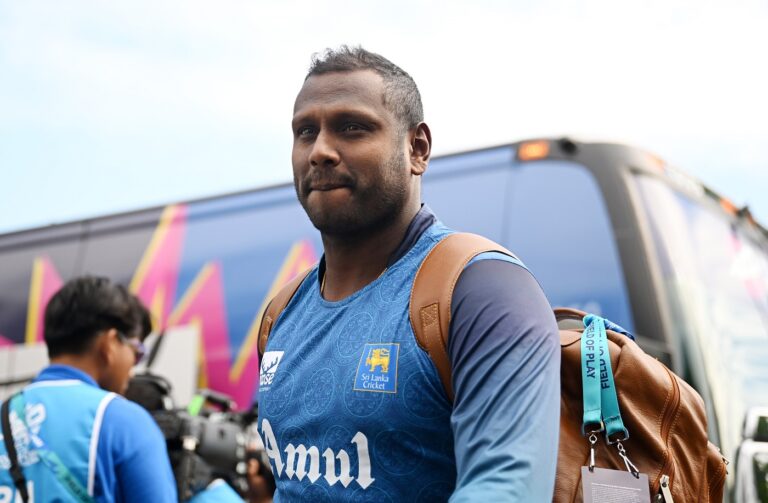Angelo Mathews on Sri Lanka's exit: 'We've let the entire nation down'