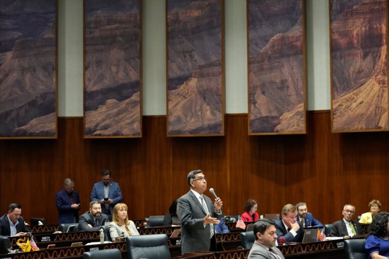 Arizona voters will decide whether local police can arrest people for crossing the US-Mexico border