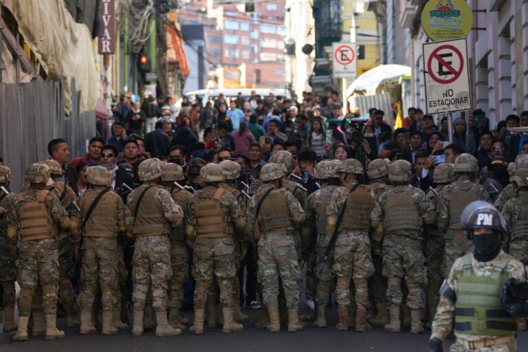 Bolivia's president denies being behind attempted coup and says the general acted 'on his own'