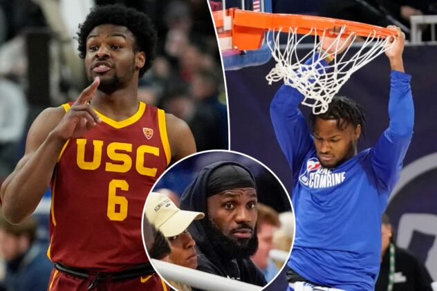 Bronny James debate will make him most scrutinized prospect in 2024 NBA Draft