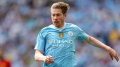 De Bruyne 'open to everything' amid Saudi links