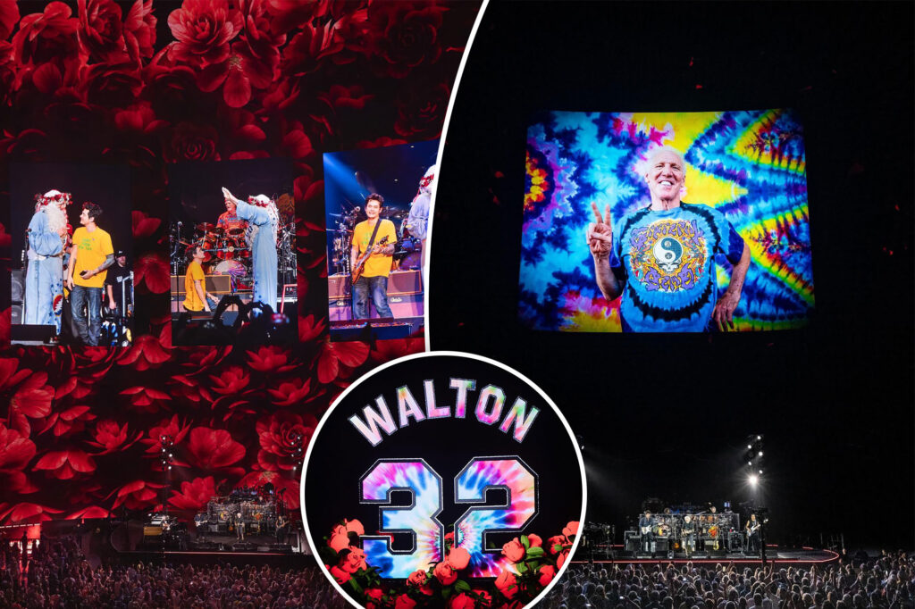 Dead & Company honors number one ‘Deadhead’ Bill Walton during Las Vegas Sphere show