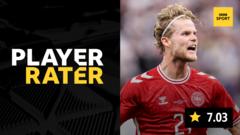 Denmark's Hjulmand is your man of the match